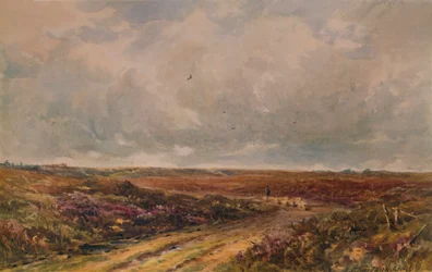Stürmischer Tag auf einem Surrey Common, 19.-20. Jahrhundert, 1935