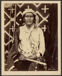 Ein Navajo-Schamane