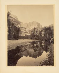Yosemite Falls, Felswand, Kalifornien