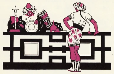 Verzierung für Die Geschichte von Aladdin und der Wunderlampe