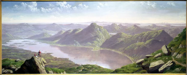 Südwestansicht vom Ben Lomond