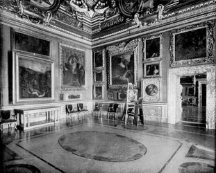 Saturnsaal, Pitti-Palast, Florenz, Italien, 1893