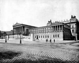 Parlamentsgebäude, Wien, 1893