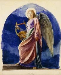 Der Harfenist, 1897