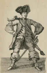 Cibber in der Rolle des Ancient Pistol