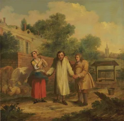 Hob aus dem Brunnen geholt