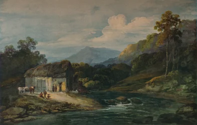Die Mühle in Combe Neath, um 1776