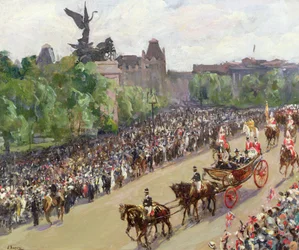 Ein Staatsumzug, Hyde Park Corner