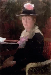 Porträt von Miss Gerda Rydberg, 1883