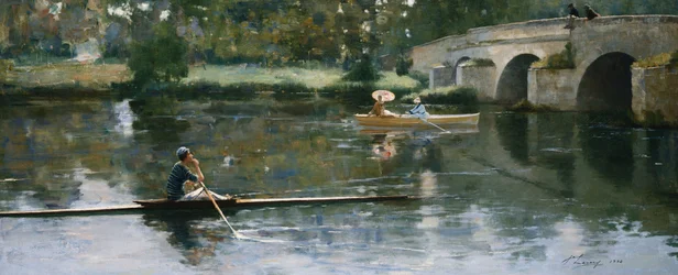 Die Brücke bei Grez