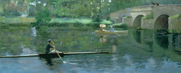 Die Brücke bei Grez, 1883