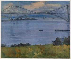 Die Forth Bridge, 1914, aus 