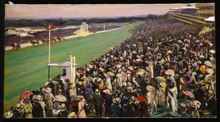 Der Gold Cup, Ascot, das königliche Gehege