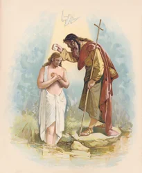 Jesus wird getauft