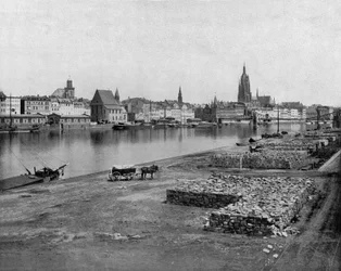 Frankfurt am Main in Deutschland, ca. 1900