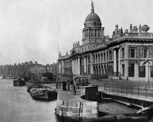 Der Zoll in Dublin (Irland), eröffnet 1791