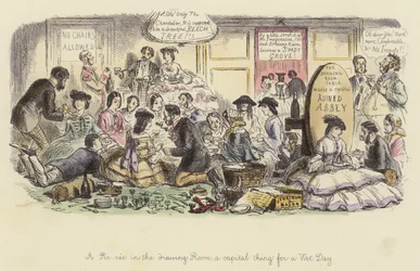 Ein Picknick im Wohnzimmer, eine großartige Sache für einen Regentag