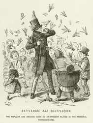 Federball und Federballschläger