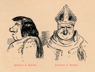 Gilbert a Becket, Thomas a Becket, ca. 1860