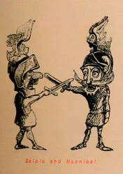 Scipio und Hannibal, 1852