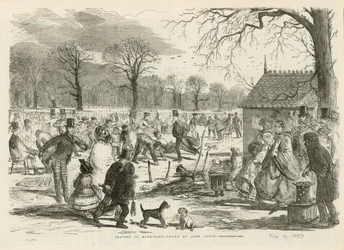 Schlittschuhlaufen im Hyde Park