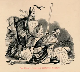Der Bischof von Beauvais erobert Salisbury, ca. 1860
