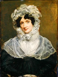 Porträt von Mrs. Bolding, 1832
