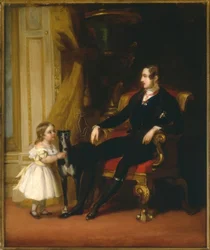 Prinzgemahl Albert und Princess Royal