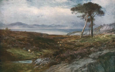 Heidekraut: Schottische Highlands, um 1910, um 1930