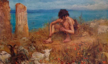 Der Ziegenhirte, 1895