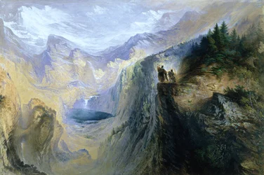 Manfred auf der Jungfrau, 1837