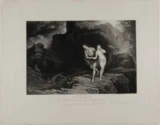 Die Vertreibung, aus Illustrationen der Bibel