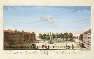 Eine perspektivische Ansicht von Lincoln