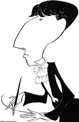 Aubrey Beardsley, Karikatur, 20. Jahrhundert