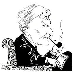 C G Jung, Karikatur von John Minnion
