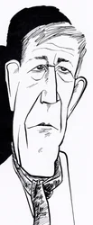 Oskar Kokoschka - Karikatur