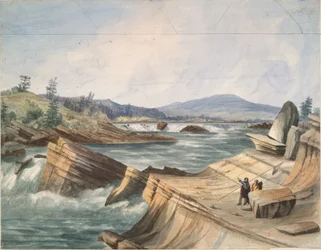 Kettle Falls am Columbia River
