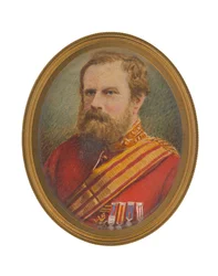 Generalleutnant David Pott (1812-1881) in Uniform