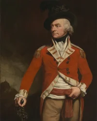 Ein Offizier in der Ostindien-Uniform des 74. (Highland) Regiments, zuvor genannt Colonel Donald Macleod