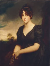 Porträt von Miss Frances Vinicombe, 1790er Jahre