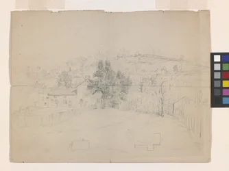 Straße in Brookville