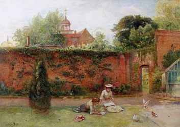 Ein ummauerter Garten