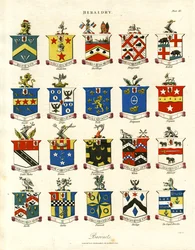Wappen britischer Barone;Tafel XC