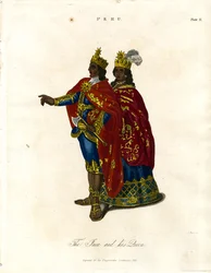 Inka-Herrscher von Peru