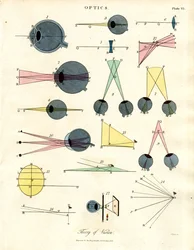 Optik: Theorie des Sehens (Tafel VI)