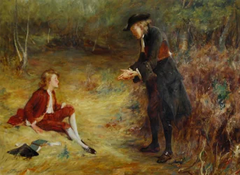 John Pettie - Eine Predigt am Straßenrand