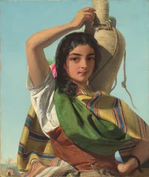 Eine Zigeuner-Wasserträgerin von Sevilla