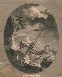 Ein Schiffswrack, 1773