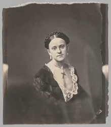 Mrs. John R. Johnston, vor 1857