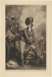 Oberstleutnant Sir Banastre Tarleton, veröffentlicht 1782